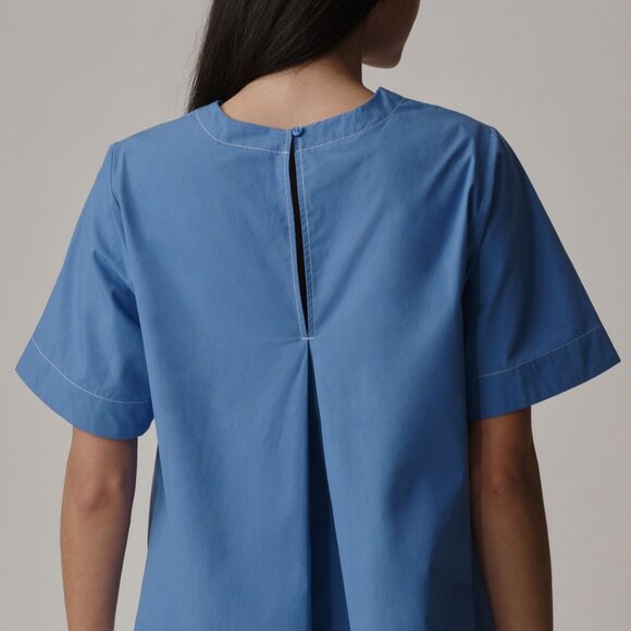 Anthropologie Maeve Short-Sleeve Swing Blouse - Picture 2 of 7